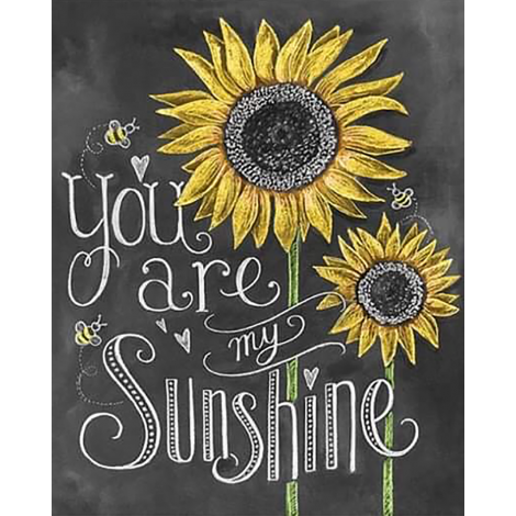 You are my sunshine (40 x 50 actual picture size)