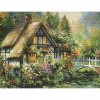 Woodland Cottage (50 x 67 actual picture size)