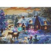 Christmas Cottage (50 x 70 picture size)