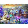 Christmas Cottage (50 x 70 picture size)