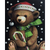 Christmas Bear (40 x 50 actual picture size)