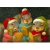Carol Singing Mice (50 x 70 actual picture size)