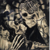 Loving Bones (50 x 50 actual picture size)