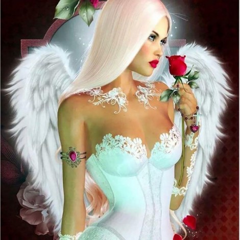 Loving Angel 50 x 50 picture size