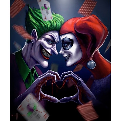 Love The Jokers (50 x 60 actual picture size)