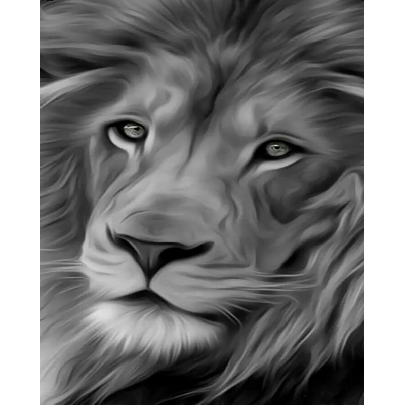 Lion Head (40 x 50 a...