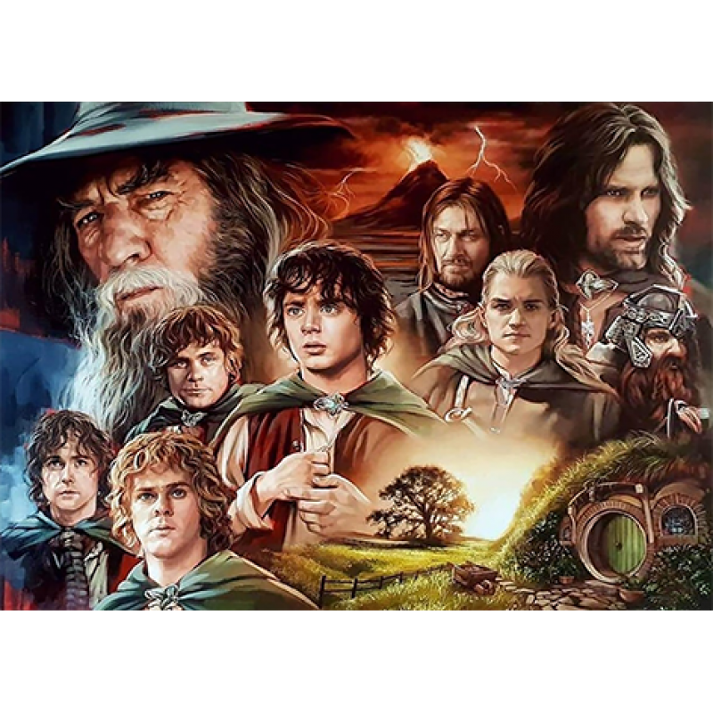 Hobbits Tale (50 x 7...