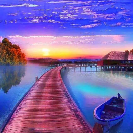 Holiday Home (50 x 50 actual picture size)