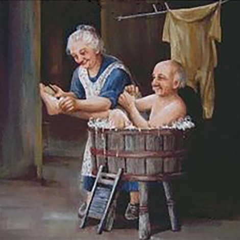 Good Old Scrub (50 x 50 actual picture size)