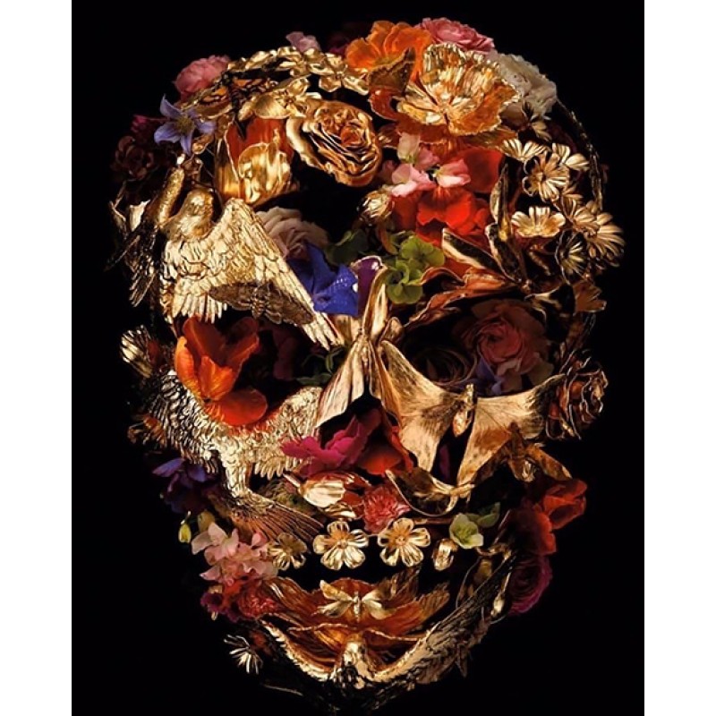 Golden Scull (40 x 5...