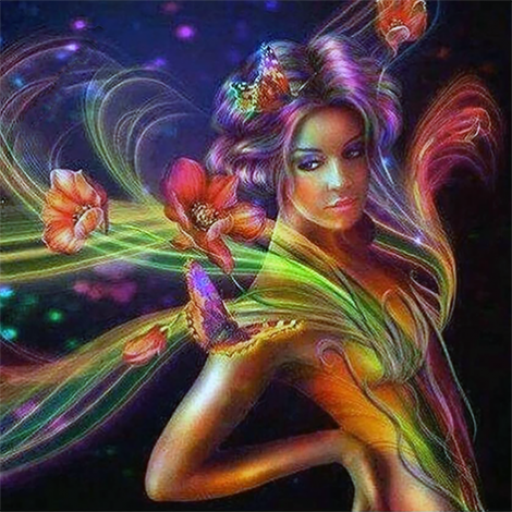 Girl Of Colour (50 x 50)