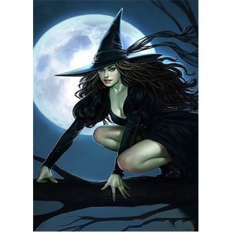 Black Witch (50 x 70 actual picture size)