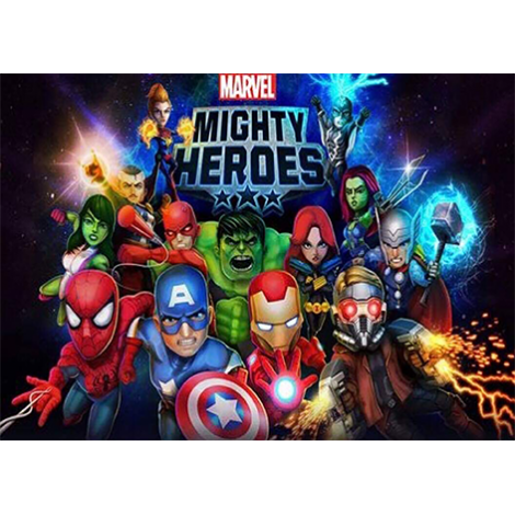 Mighty Heroes (50 x 70)