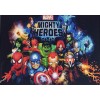 Mighty Heroes (50 x 70)