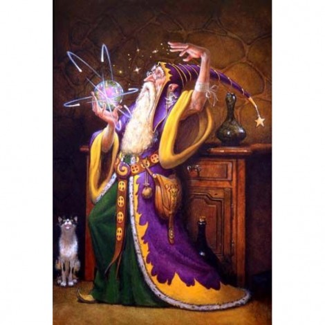 Magical Wizard (50 x 70 actual picture size)