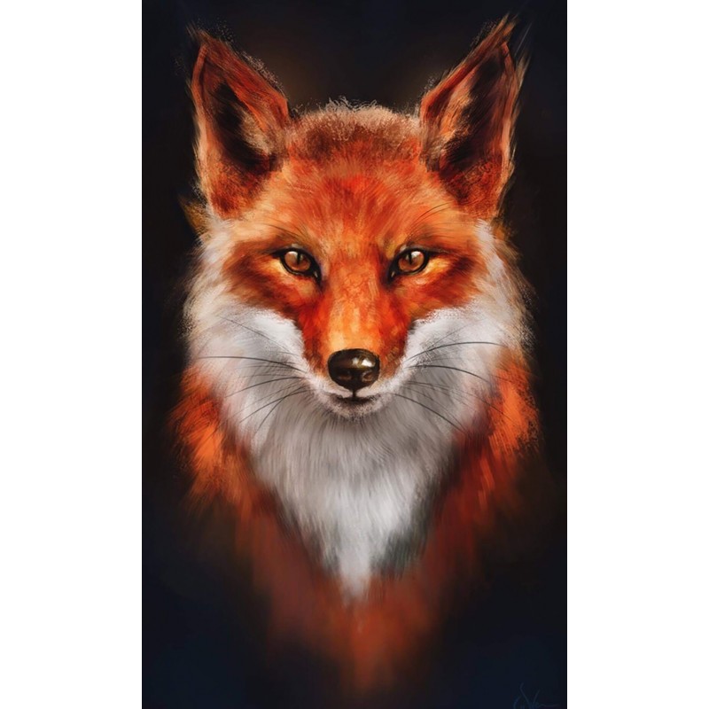 Mr Fox (30 x 50 actu...