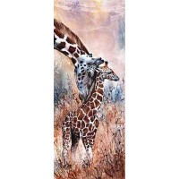 Giraffes (20 x 50 actual ...