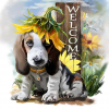 Welcome Puppy (50 x 50 actual picture size)