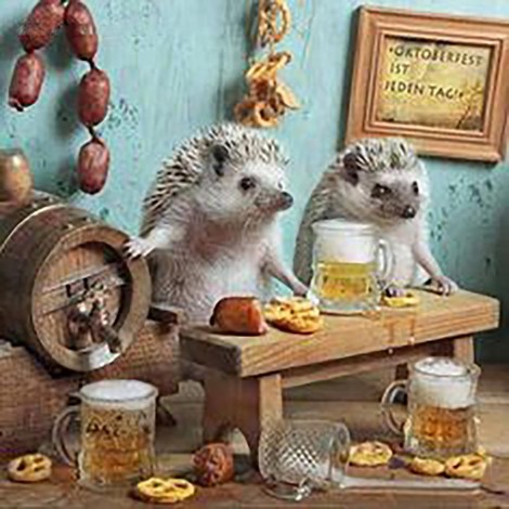 Time For A Beer (50 x 50 actual picture size)