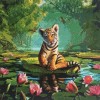 Tiger Lilly (50 x 50)