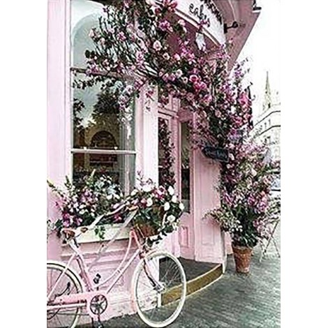 The Pink Cafe (50 x 70)