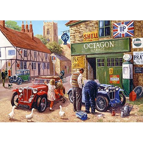 The Old Garage (50 x 70)