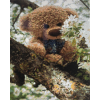 Teddy In The Tree (40 x 50 actual picture size)