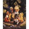 Teddy Bear Picnic (40 x 50 actual picture size)