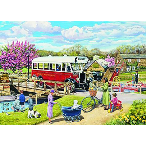 Sunday Walk (50 x 70)