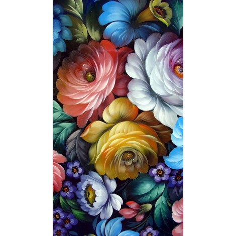 Summer Flowers (50 x 90)