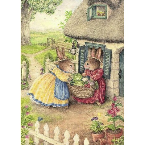 Sorting The Dinner (50 x 70)