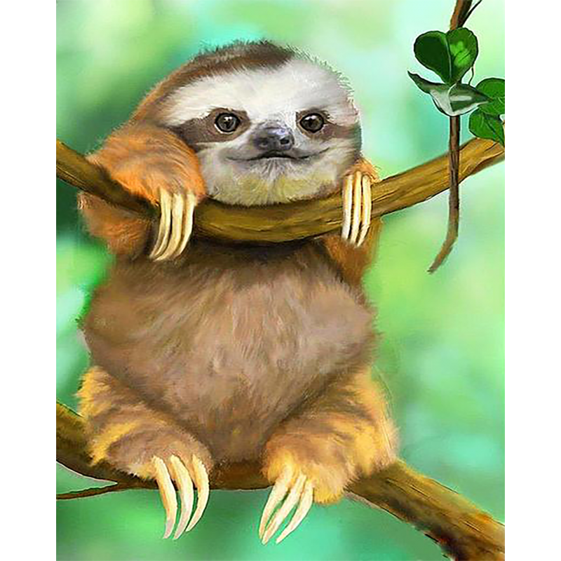 Sloth (40 x 50 actua...