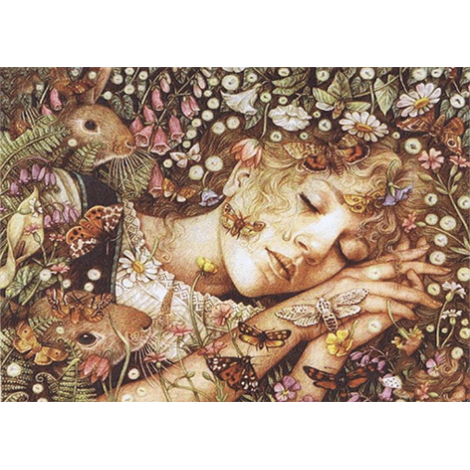 Sleeping with the wildlife (50 x 70)