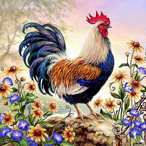 Rooster 1 (50 x 50 actual picture size)