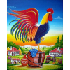 Rooster (40 x 50 actual picture size)