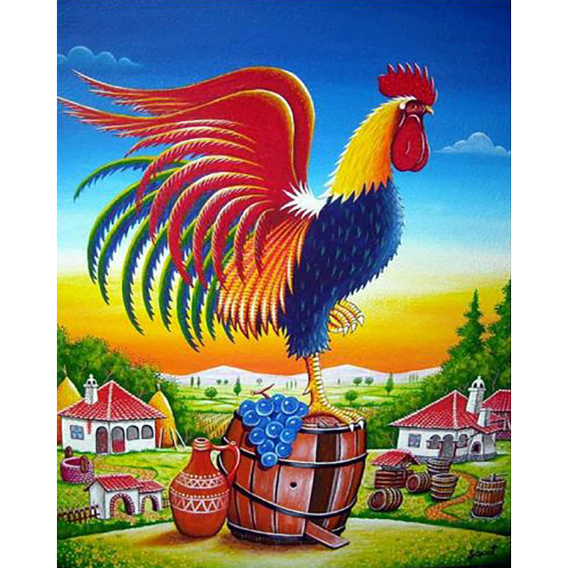 Rooster (40 x 50 act...