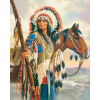Red Indian (40 x 50 actual picture size)