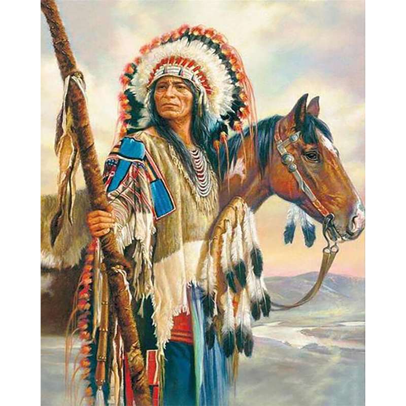 Red Indian (40 x 50 ...
