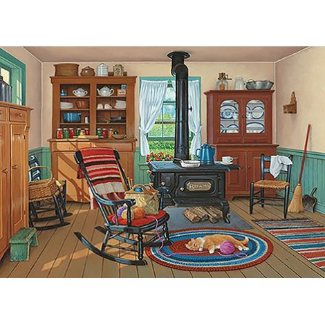 Ready For Knitting (50 x 70)