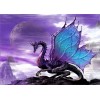 Purple Dragon (50 x 70 actual picture size)