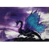 Purple Dragon (50 x 70 actual picture size)