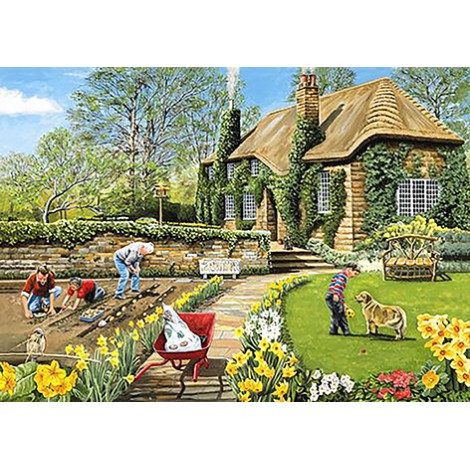 Planting The Garden (50 x 70)