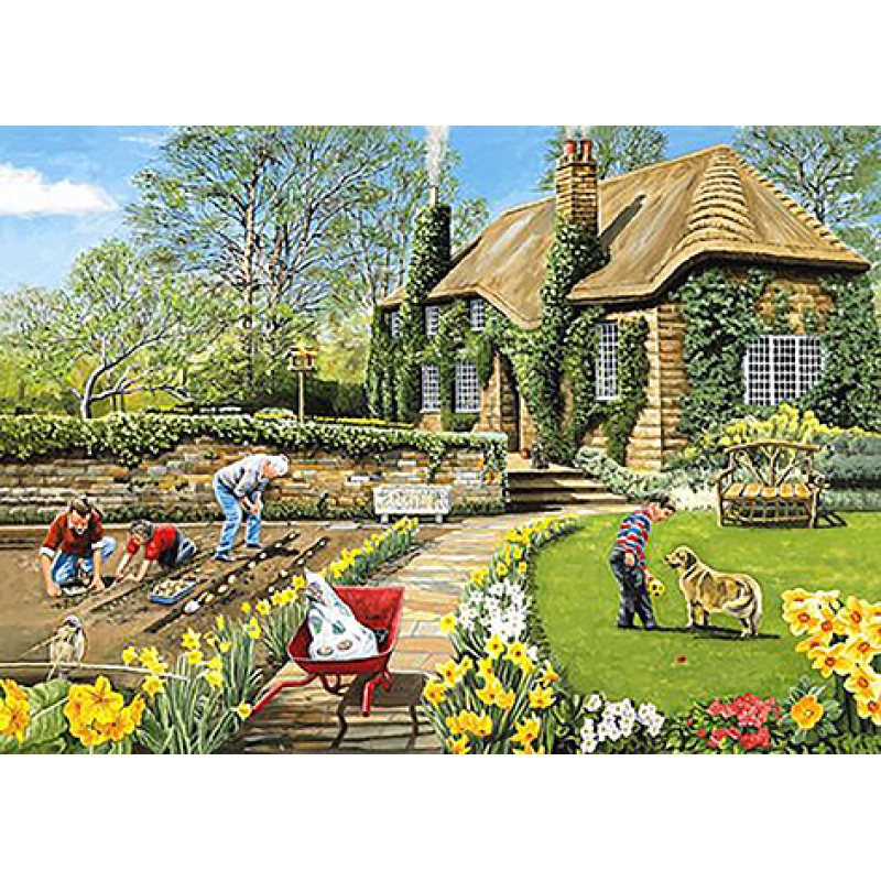 Planting The Garden ...