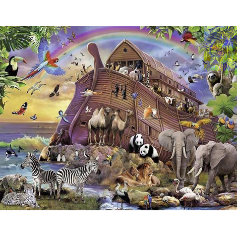Noahs Ark (70 x 90 actual picture size)