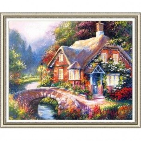 Landscape with bridge 2 ( 50 x 40 picture size).