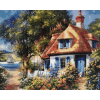 Lakeside Cottage (40 x 50 actual picture size)