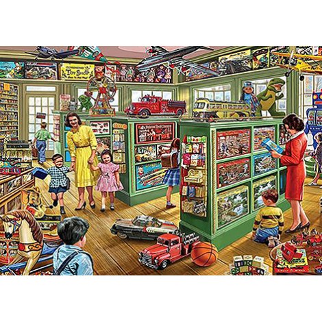 Inside the toyshop (50 x 70)