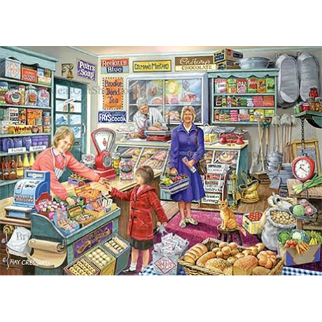 Inside The Corner Shop (50 x 70)