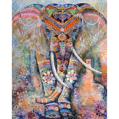 Indian Elephant (40 x 50)