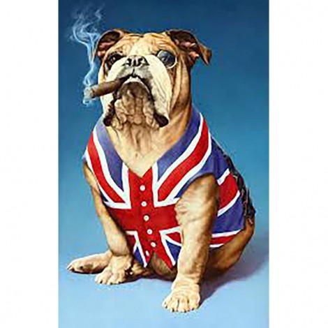 Great British bulldog 40 x 63 picture size